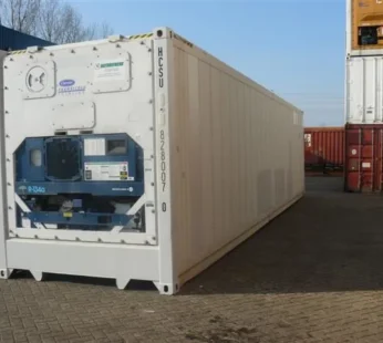 Contenedor marítimo refrigerado de 40 pies usado