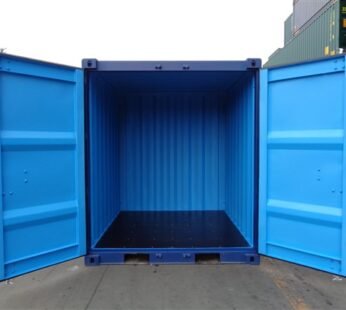 Contenedor marítimo 10 pies hc nuevo Azul