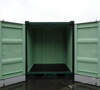 Contenedor marítimo 10 pies hc nuevo verde