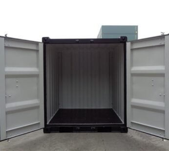 Contenedor marítimo 10 pies hc nuevo gris