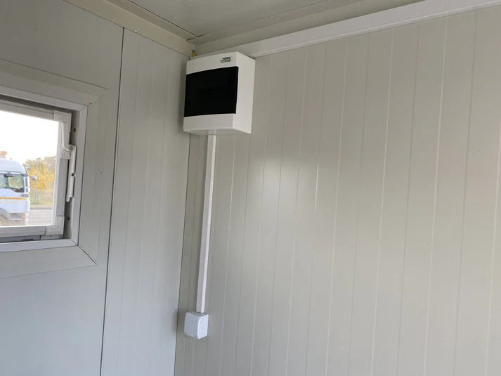 Contenedor sanitario doble con depósito de residuos. – Image 12